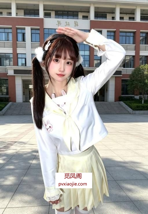 甜美颜值二次元嫩妹